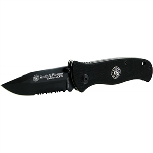 Smith & Wesson QUICK RESPONDER Serrated Knife CKG101BS