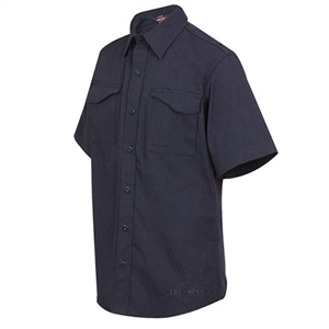 Tru-Spec XFIRE Station Wear Field Shirt, Navy, Short Sleeve